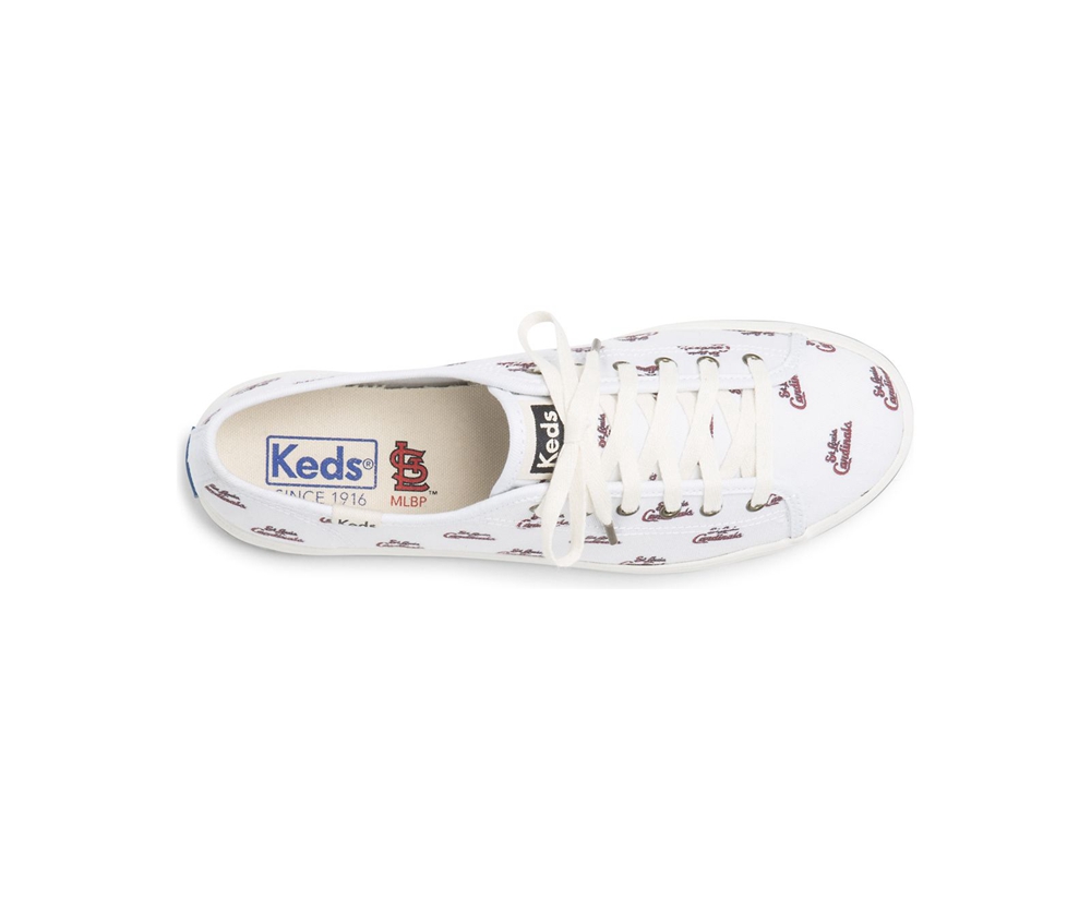 Zapatillas Keds Mujer Blancas - Kickstart Mlb® - 532-HQDWAG